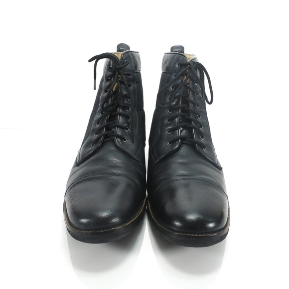 Cole Haan Grand OS Black City Cap Toe Dress Boot - Picture 8 of 8